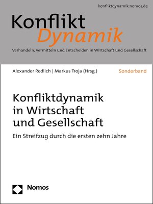 cover image of Konfliktdynamik in Wirtschaft und Gesellschaft